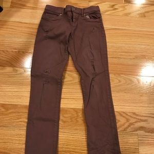 Girls distressed jeans